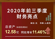 尊龙凯时 - 人生就是搏!发布2020第三季度财报！